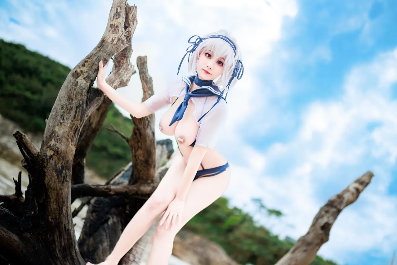 阿雪雪_yuki - 碧蓝航线 天狼星 夏日-erohere89.webp
