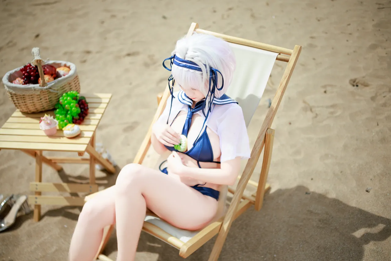 阿雪雪_yuki - 碧蓝航线 天狼星 夏日-erohere97.webp