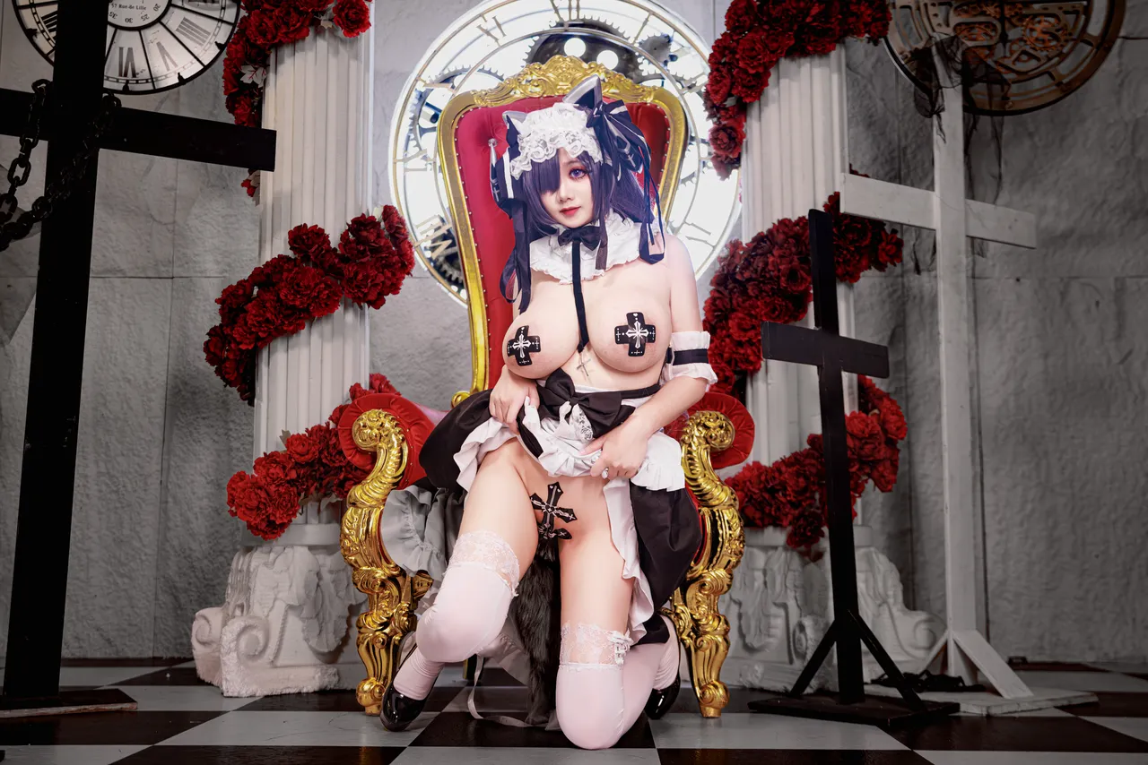 阿雪雪_yuki - 碧蓝航线 奥古斯特 女仆-erohere69.webp