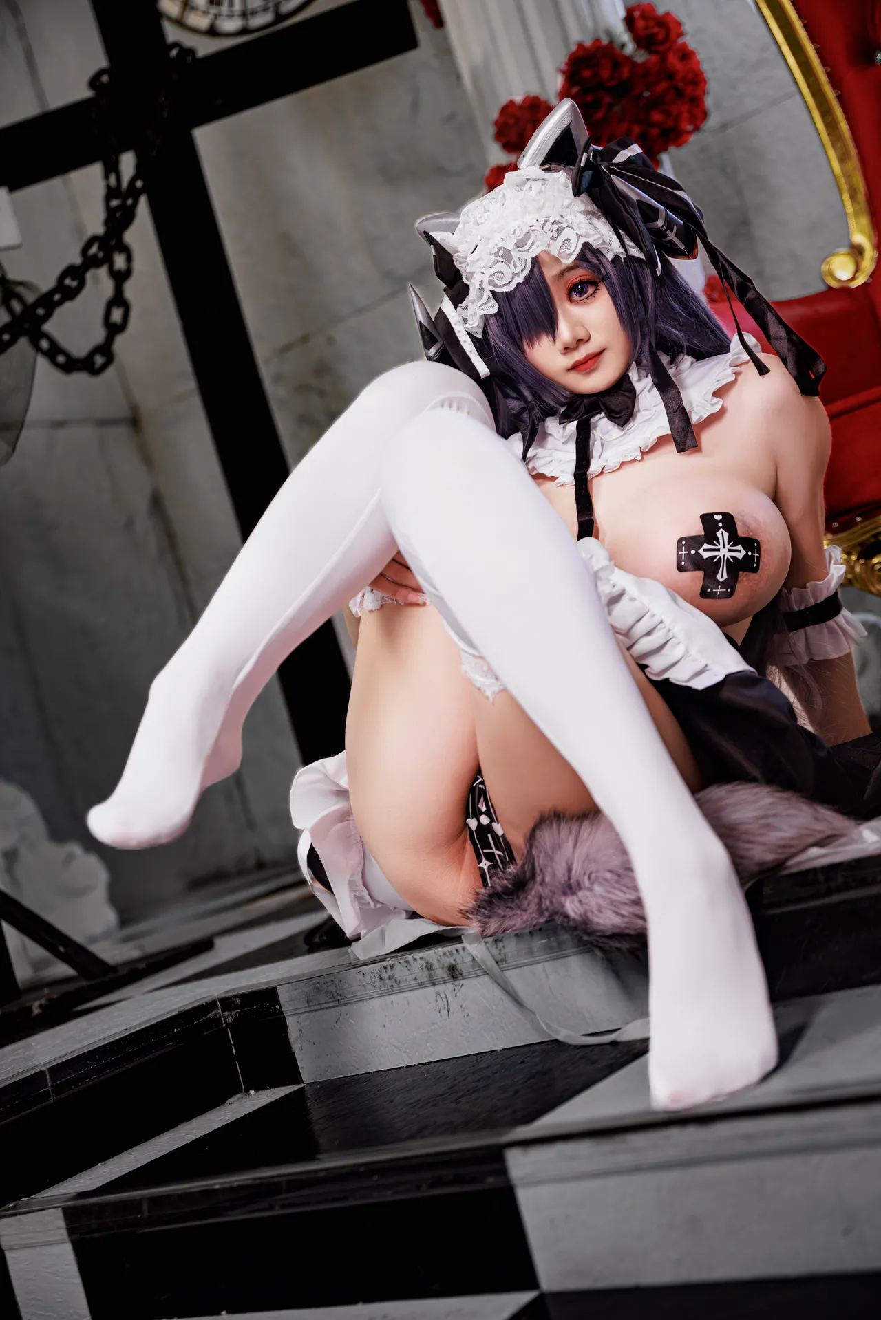 阿雪雪_yuki - 碧蓝航线 奥古斯特 女仆-erohere93.webp