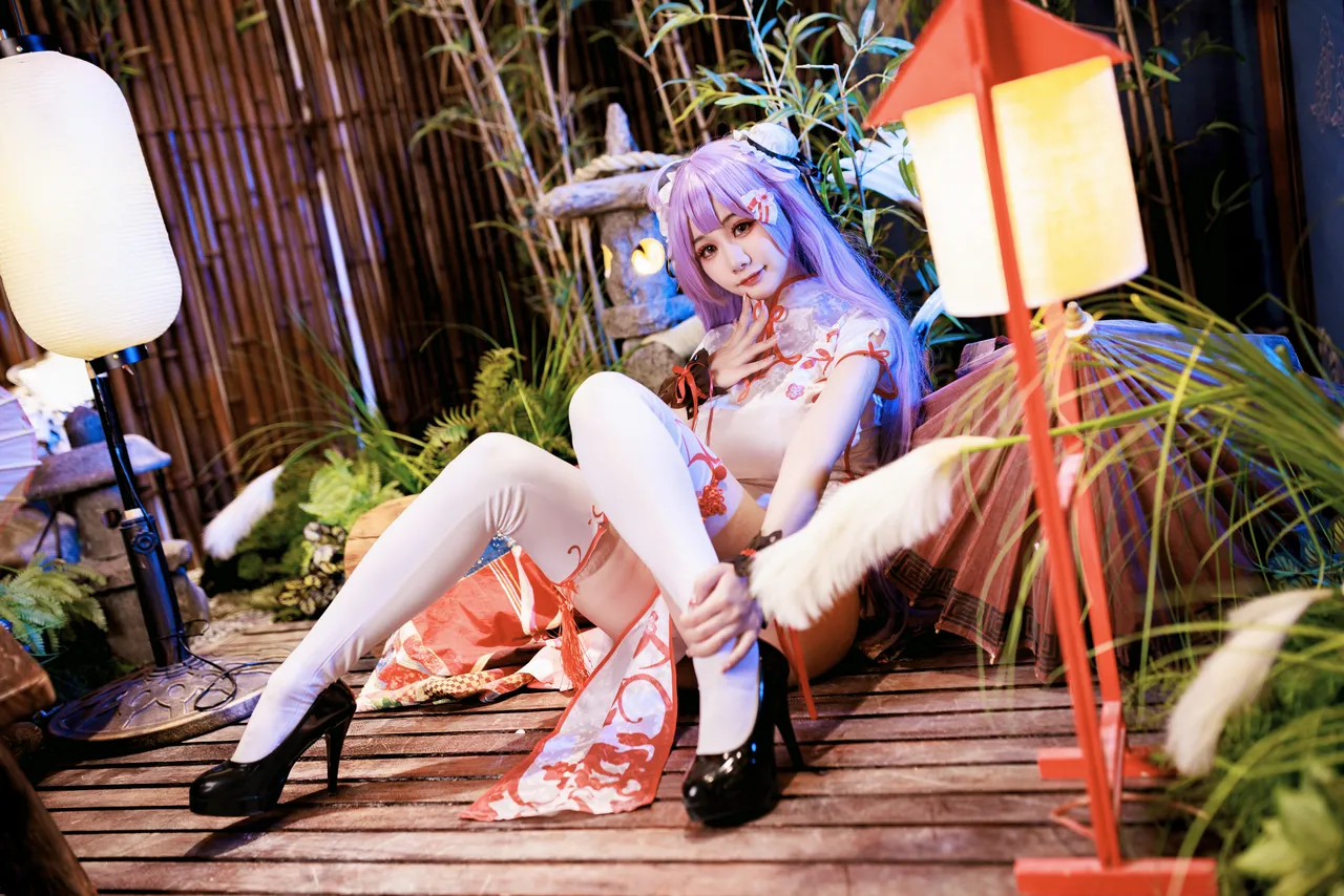 阿雪雪_yuki - 碧蓝航线 独角兽 旗袍-erohere12.webp