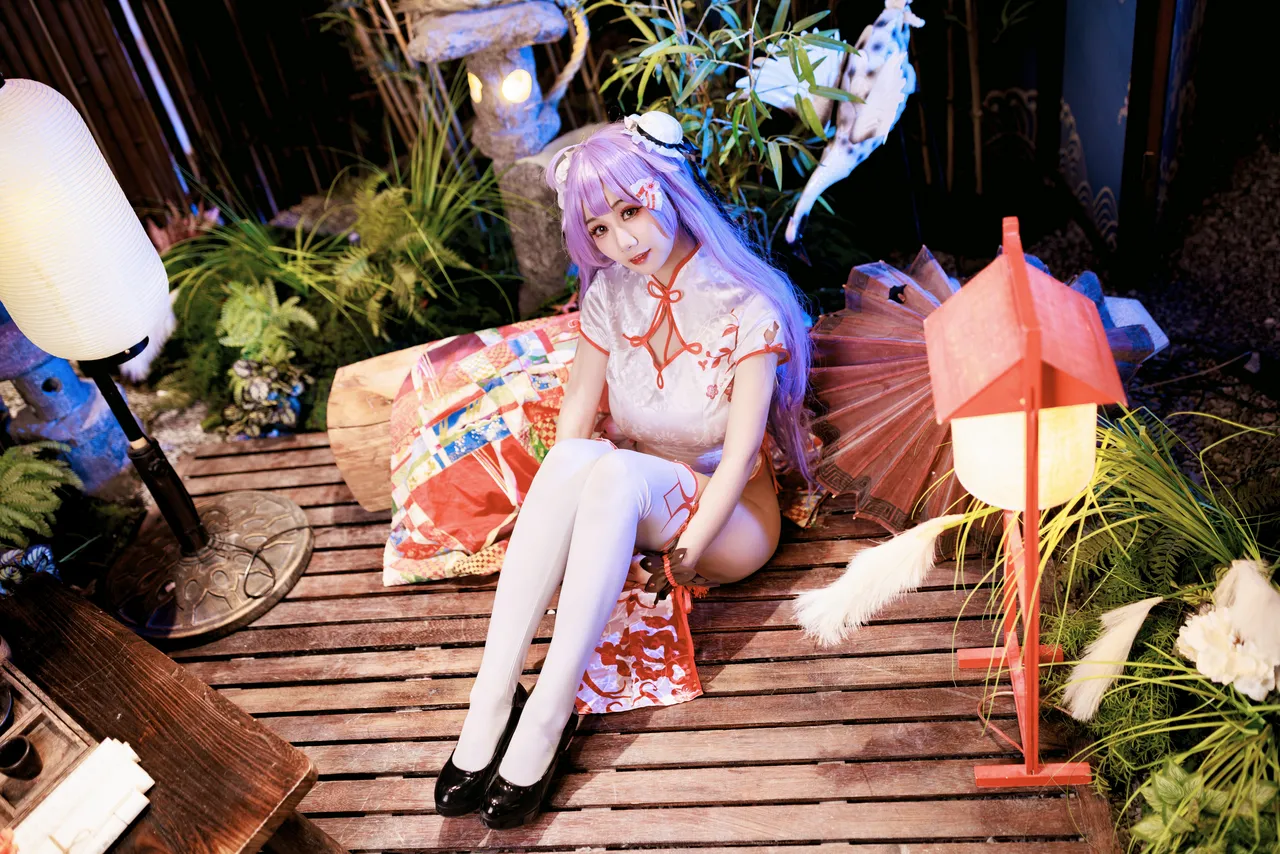 阿雪雪_yuki - 碧蓝航线 独角兽 旗袍-erohere14.webp