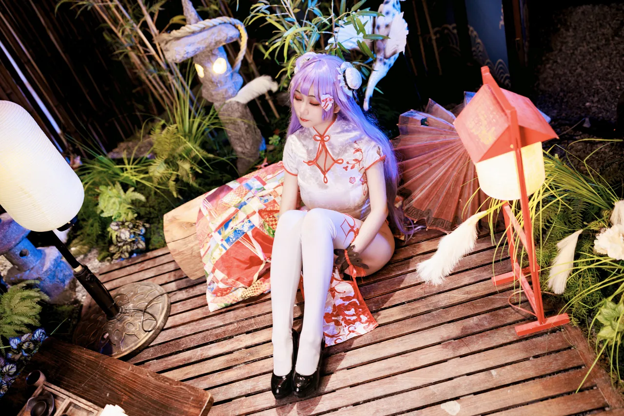 阿雪雪_yuki - 碧蓝航线 独角兽 旗袍-erohere15.webp