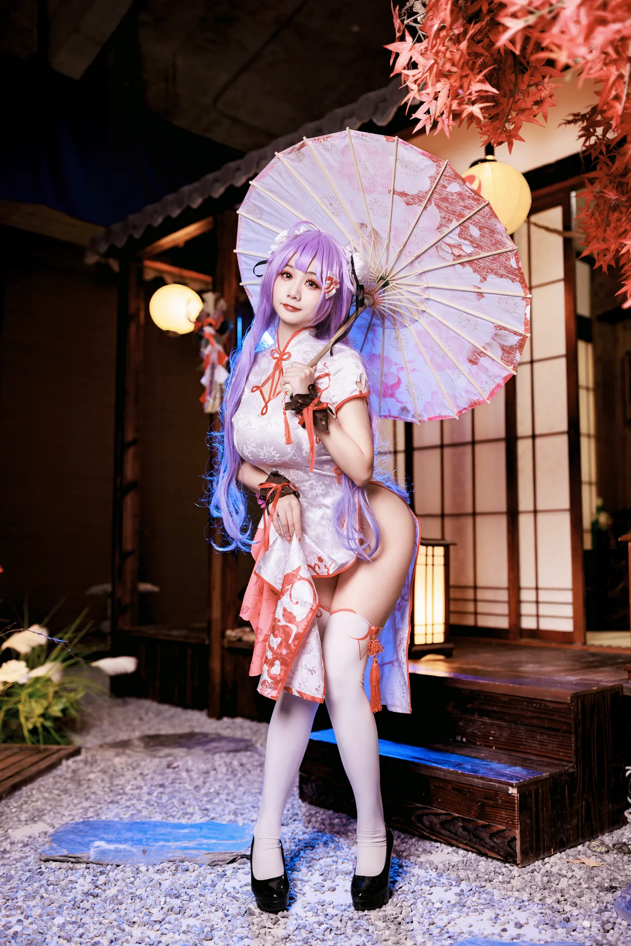 阿雪雪_yuki - 碧蓝航线 独角兽 旗袍-erohere18.webp
