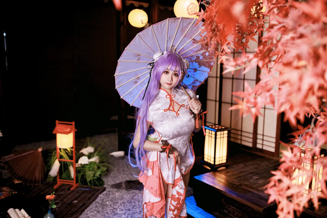 阿雪雪_yuki - 碧蓝航线 独角兽 旗袍-erohere20.webp
