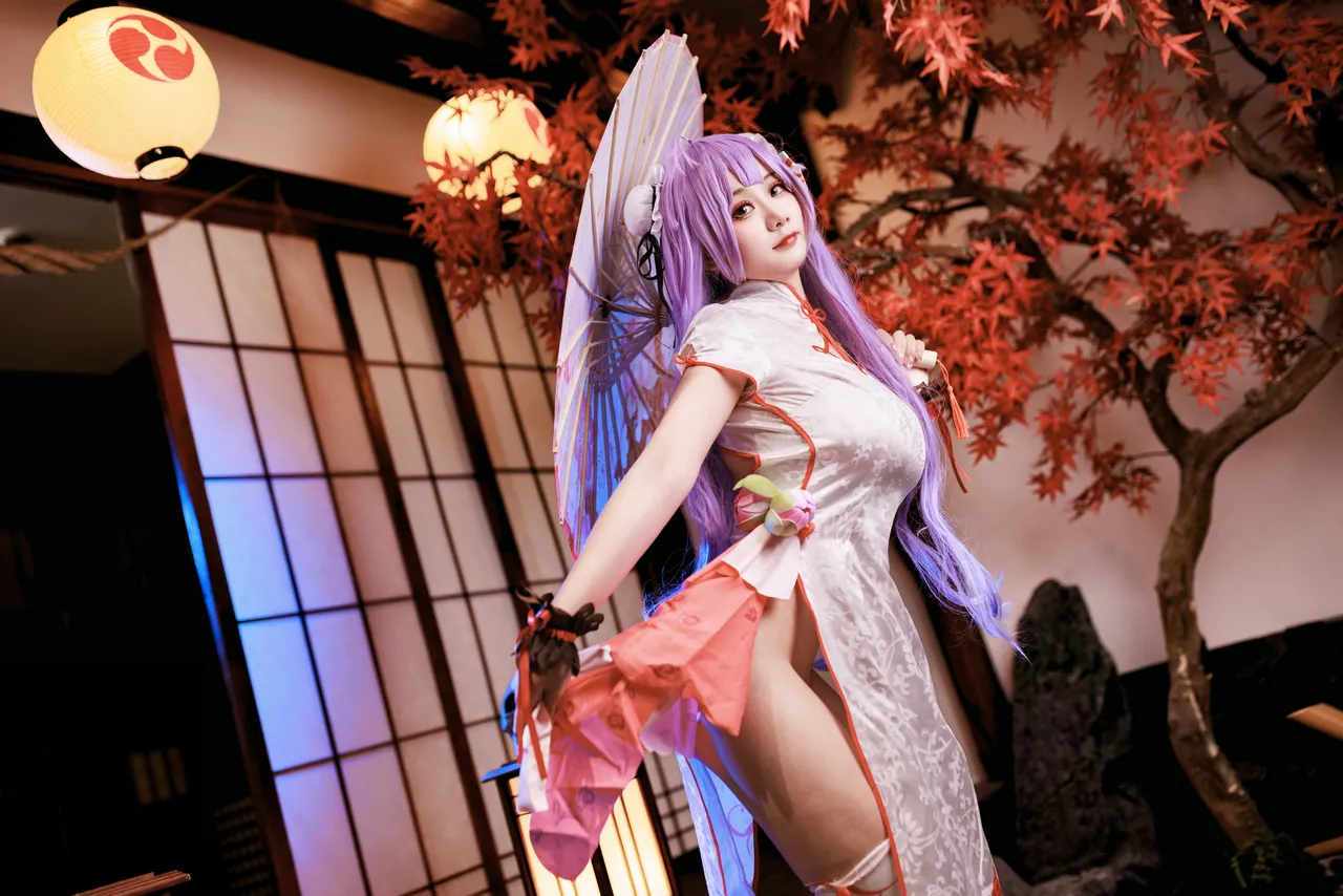阿雪雪_yuki - 碧蓝航线 独角兽 旗袍-erohere23.webp