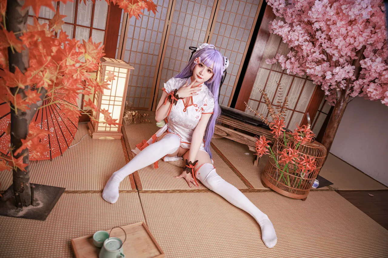 阿雪雪_yuki - 碧蓝航线 独角兽 旗袍-erohere25.webp