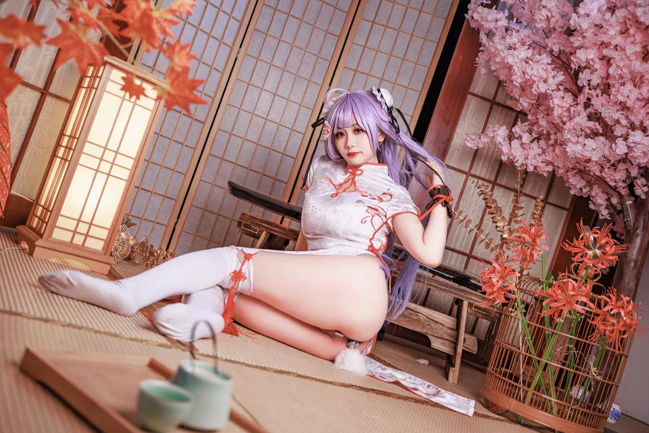 阿雪雪_yuki - 碧蓝航线 独角兽 旗袍-erohere32.webp