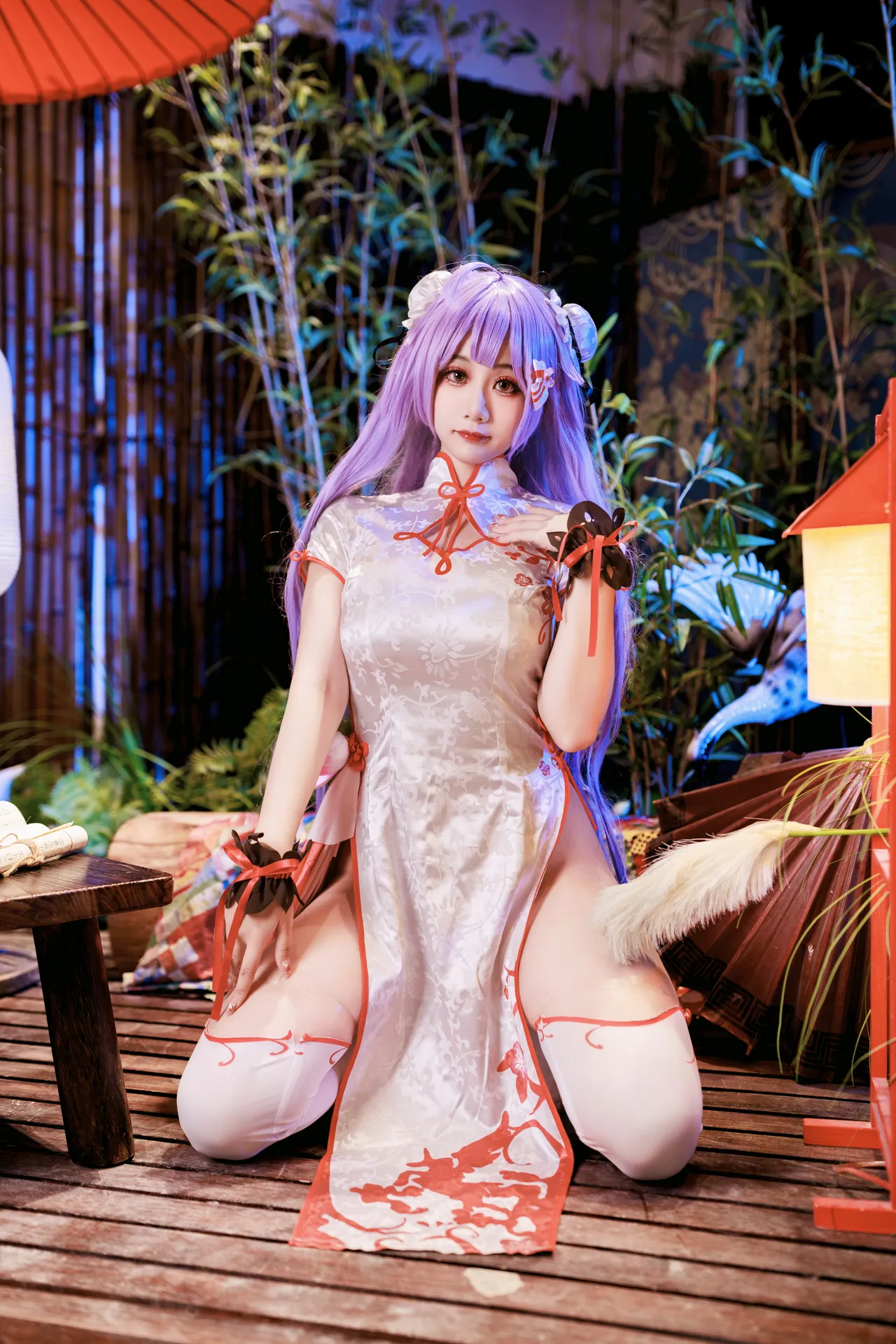 阿雪雪_yuki - 碧蓝航线 独角兽 旗袍-erohere5.webp