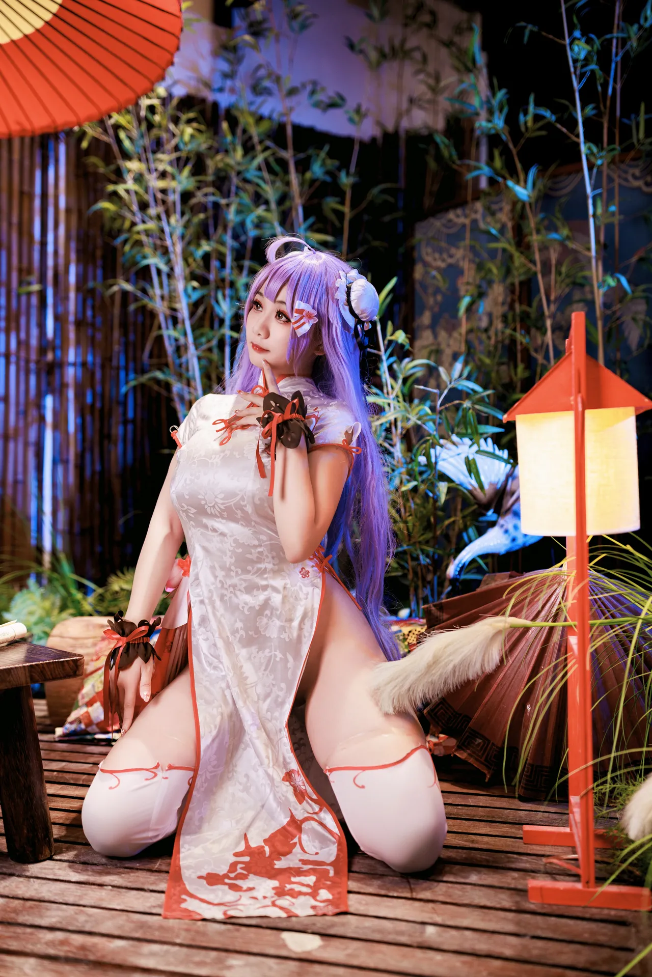 阿雪雪_yuki - 碧蓝航线 独角兽 旗袍-erohere6.webp