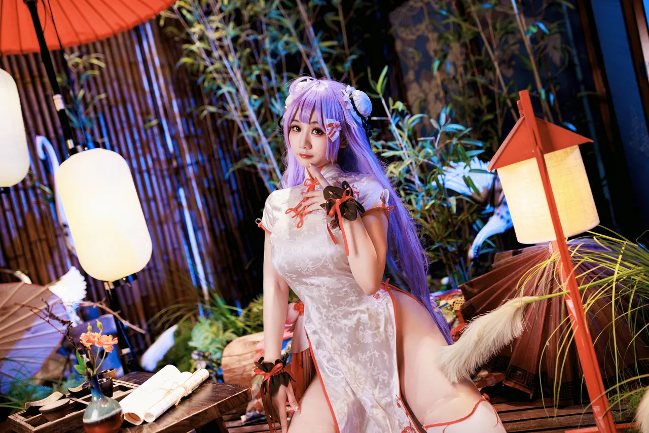 阿雪雪_yuki - 碧蓝航线 独角兽 旗袍-erohere7.webp