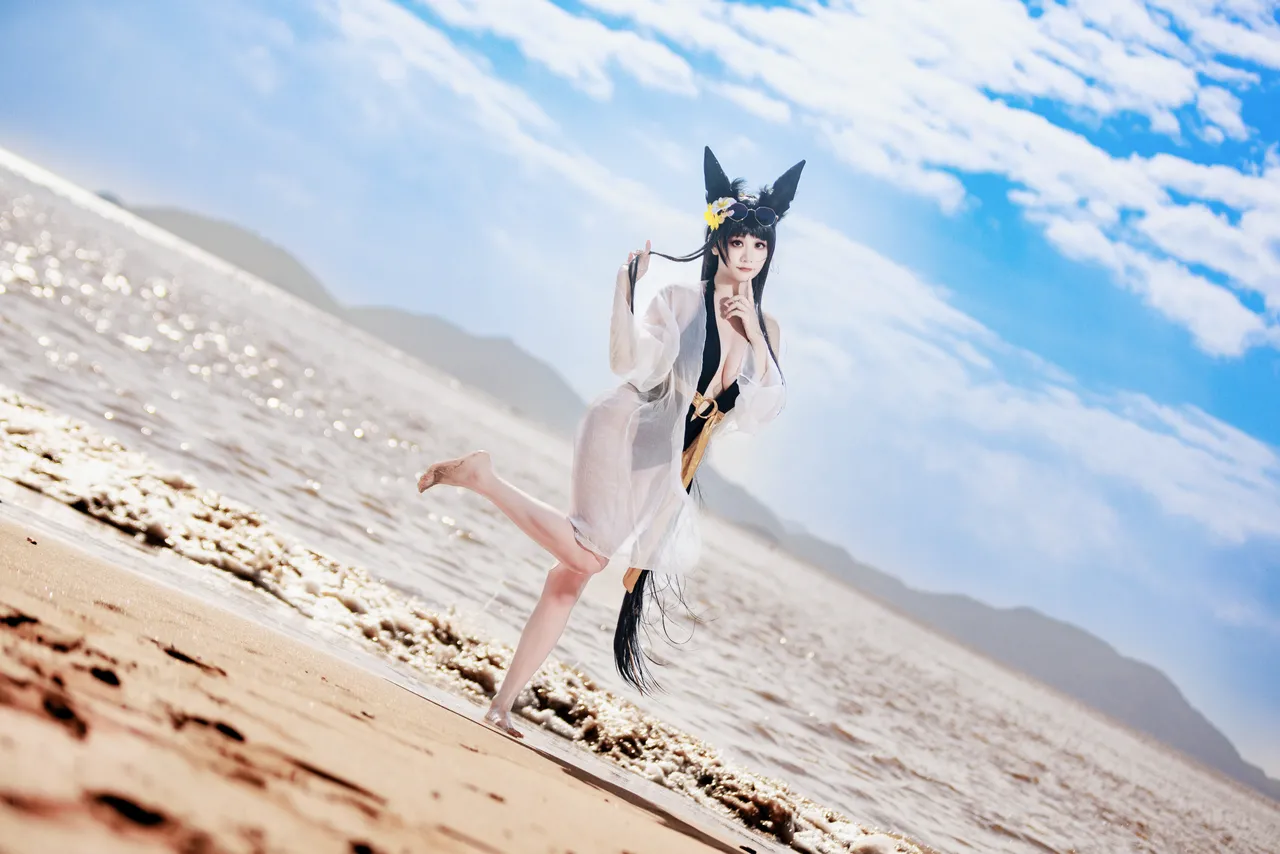 阿雪雪_yuki - 碧蓝航线 纪伊泳装-erohere17.webp