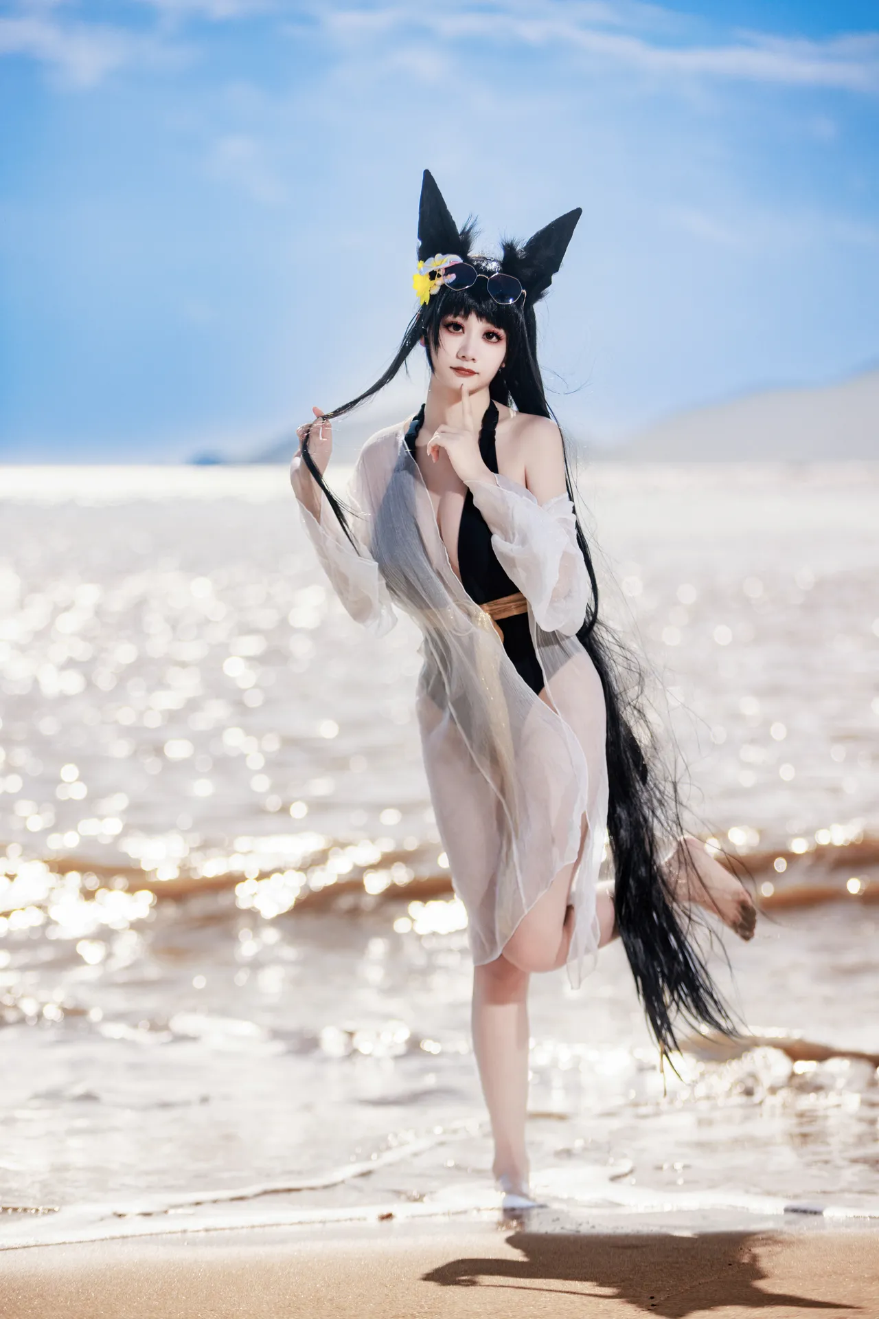 阿雪雪_yuki - 碧蓝航线 纪伊泳装-erohere19.webp