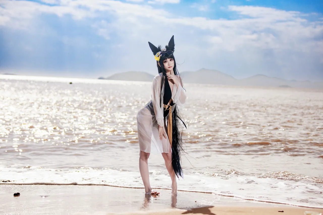 阿雪雪_yuki - 碧蓝航线 纪伊泳装-erohere20.webp