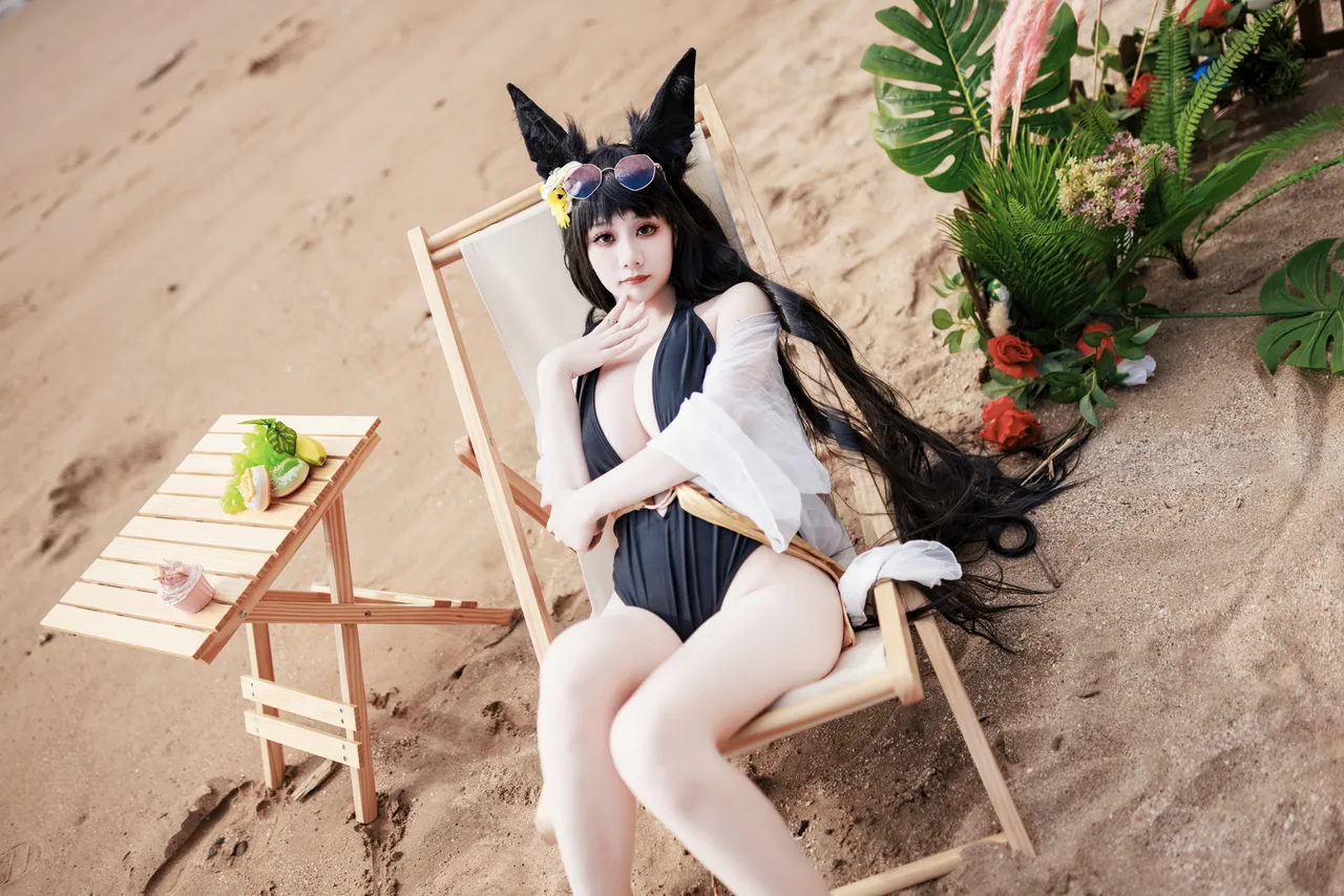 阿雪雪_yuki - 碧蓝航线 纪伊泳装-erohere35.webp
