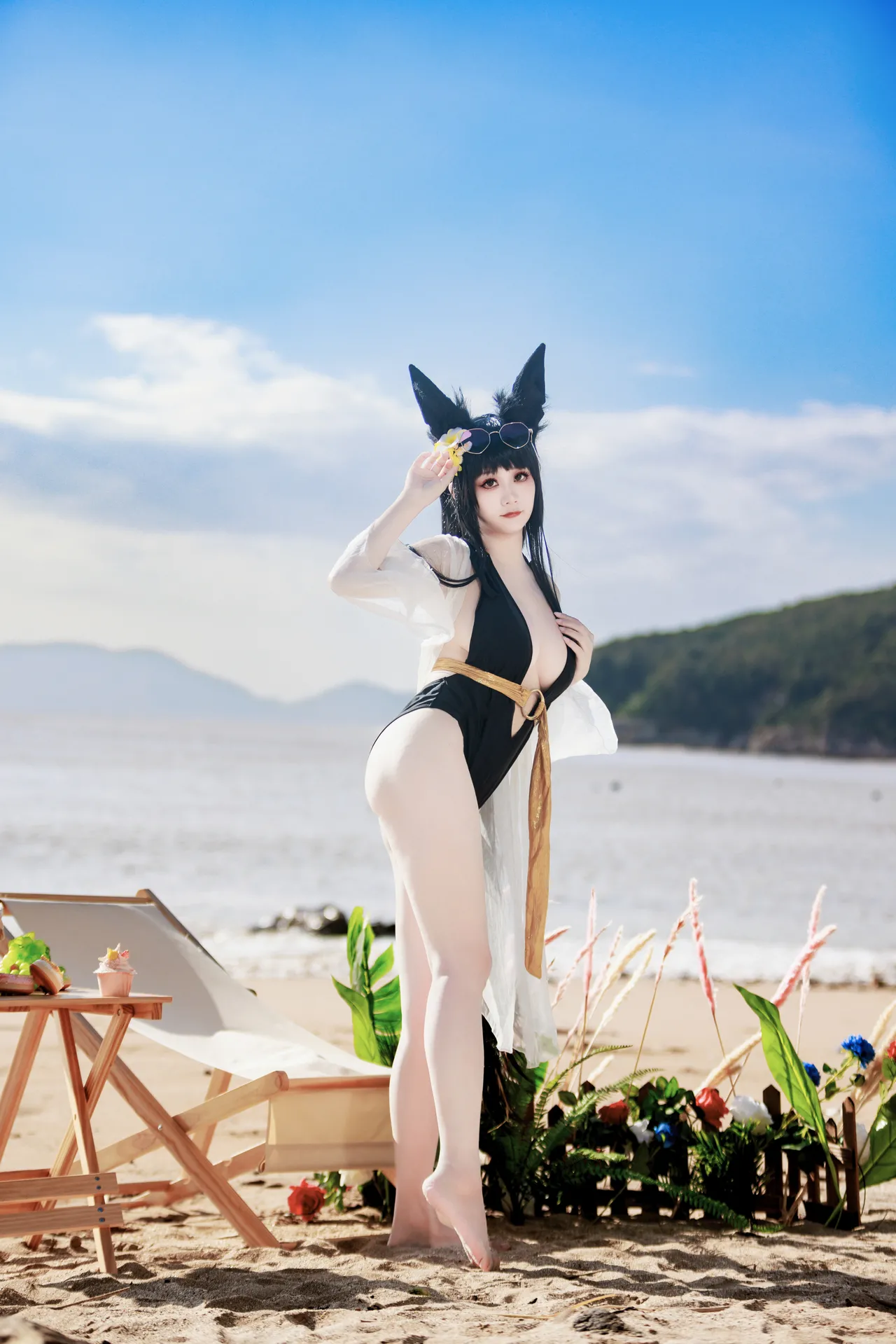 阿雪雪_yuki - 碧蓝航线 纪伊泳装-erohere45.webp