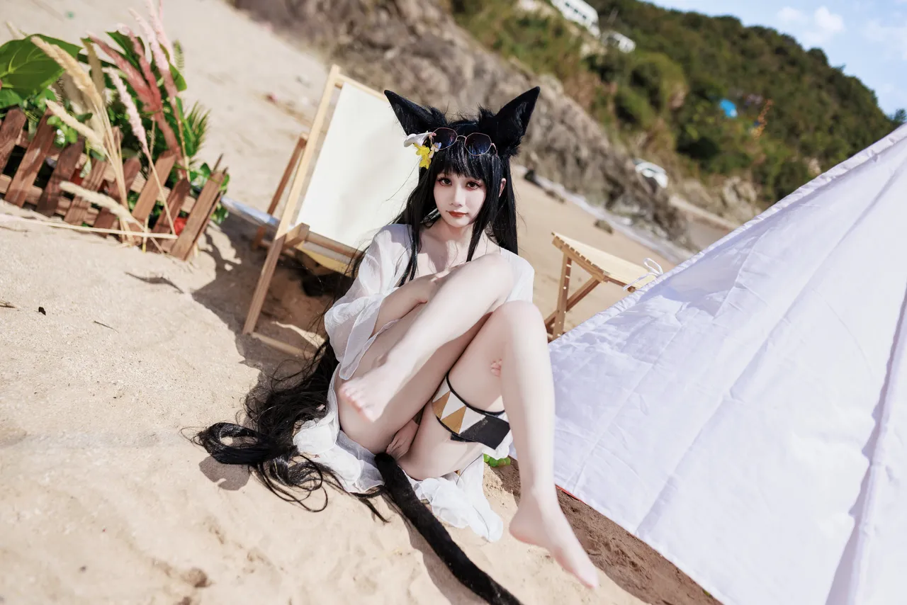 阿雪雪_yuki - 碧蓝航线 纪伊泳装-erohere47.webp