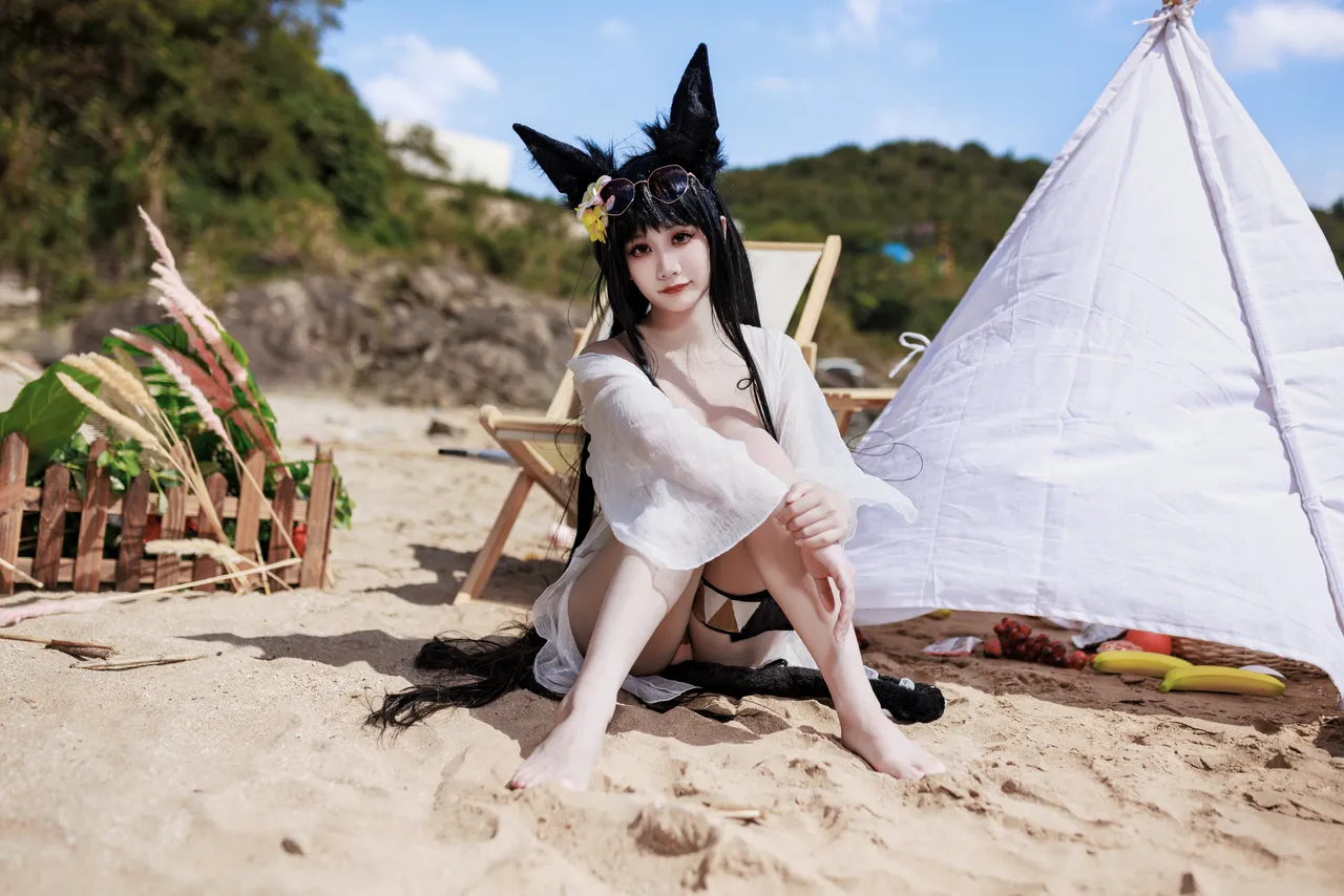 阿雪雪_yuki - 碧蓝航线 纪伊泳装-erohere59.webp