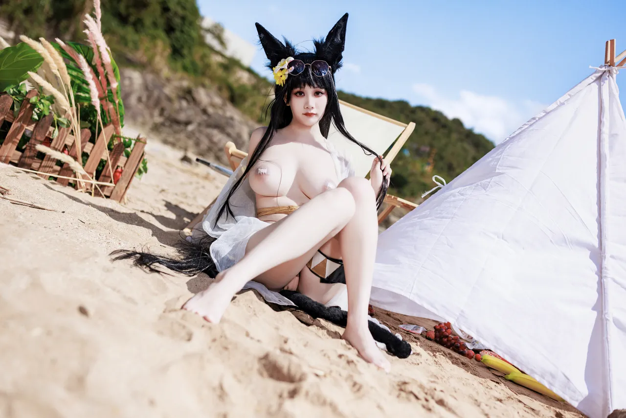 阿雪雪_yuki - 碧蓝航线 纪伊泳装-erohere64.webp