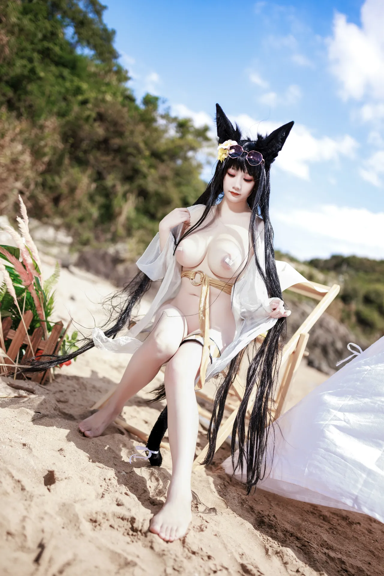 阿雪雪_yuki - 碧蓝航线 纪伊泳装-erohere77.webp