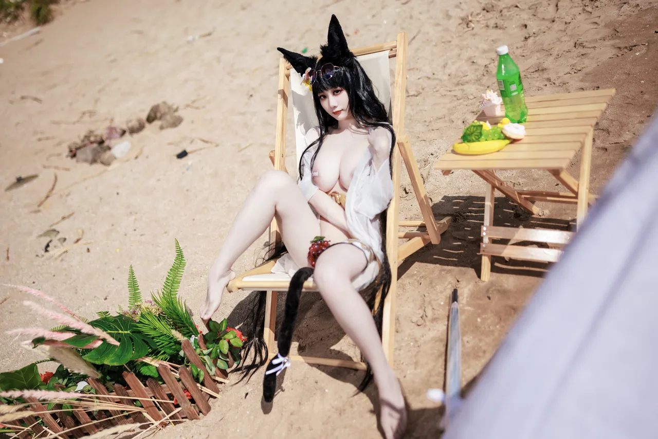 阿雪雪_yuki - 碧蓝航线 纪伊泳装-erohere78.webp