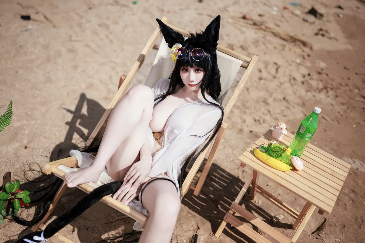 阿雪雪_yuki - 碧蓝航线 纪伊泳装-erohere79.webp