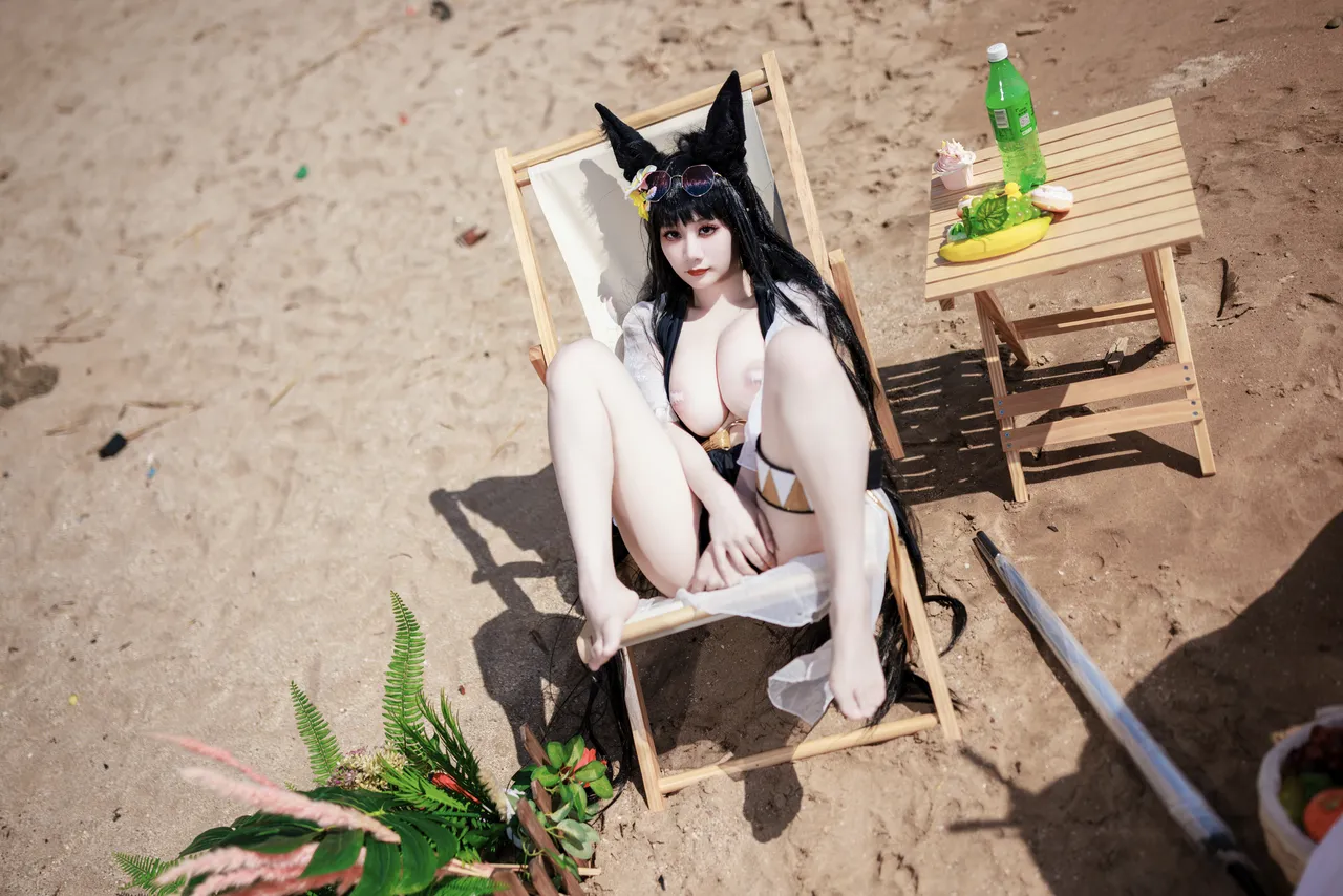 阿雪雪_yuki - 碧蓝航线 纪伊泳装-erohere81.webp