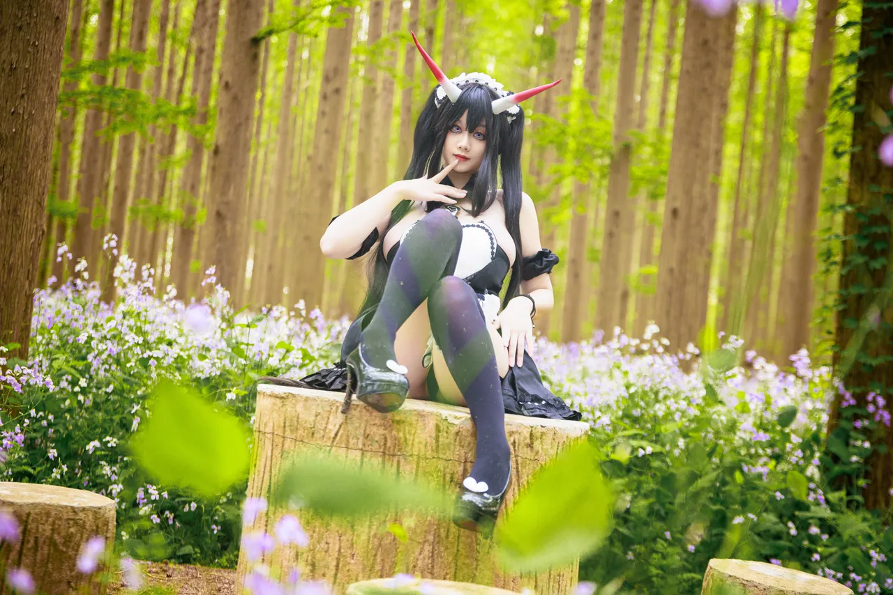 阿雪雪_yuki - 碧蓝航线 能代 女仆-erohere25.webp