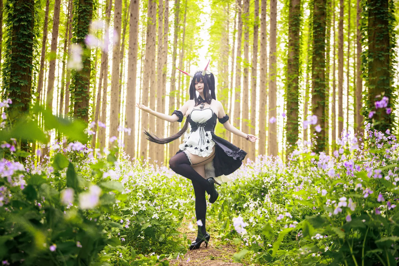 阿雪雪_yuki - 碧蓝航线 能代 女仆-erohere28.webp
