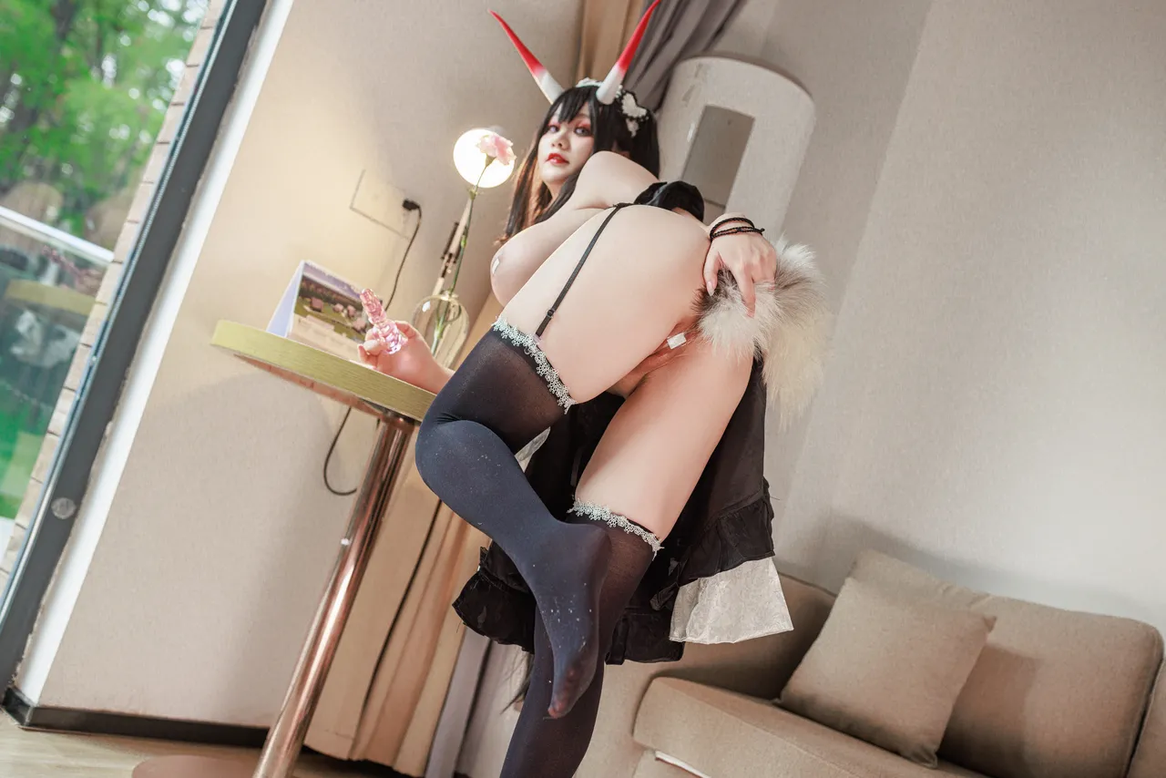 阿雪雪_yuki - 碧蓝航线 能代 女仆-erohere65.webp