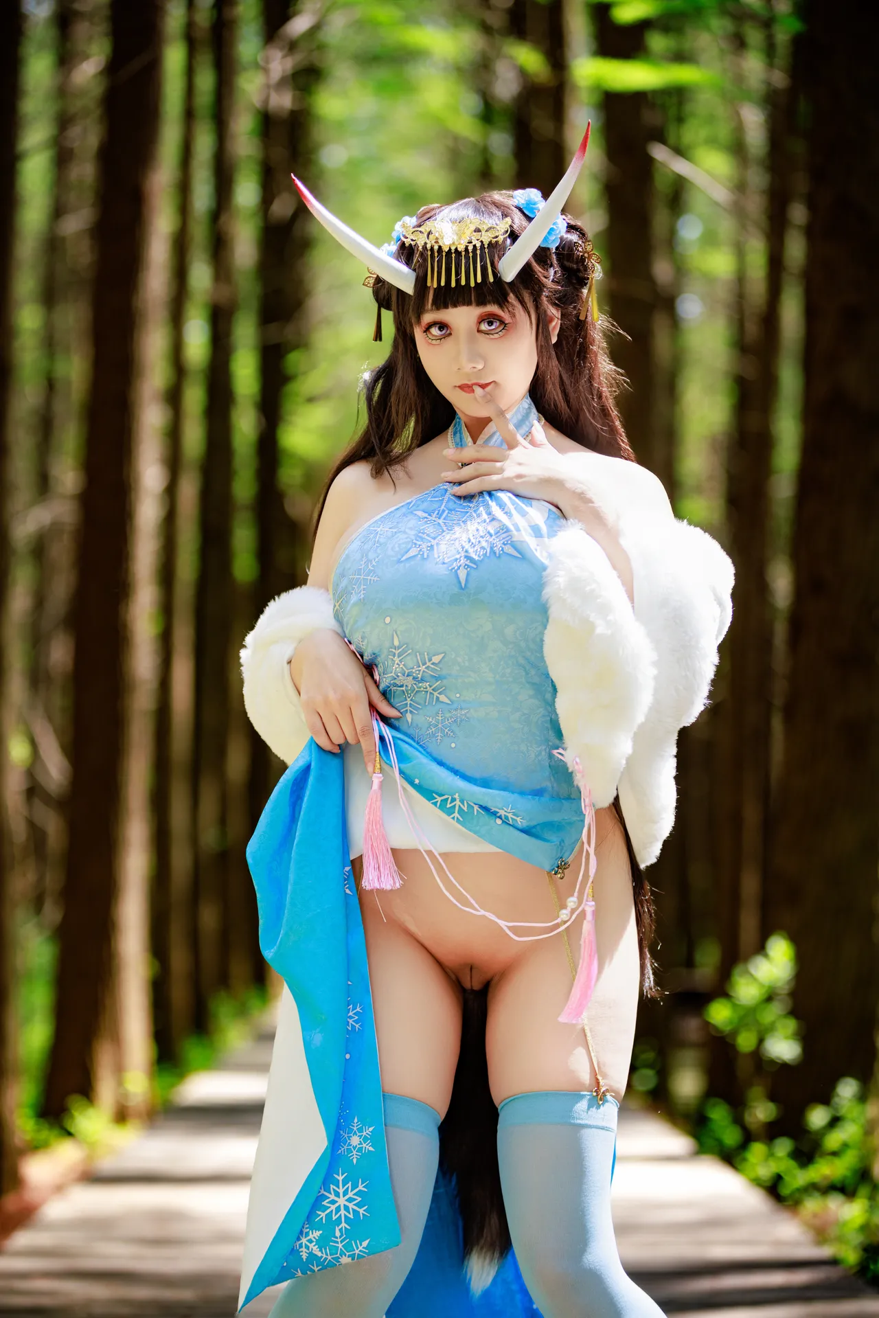阿雪雪_yuki - 碧蓝航线 能代 旗袍-erohere47.webp