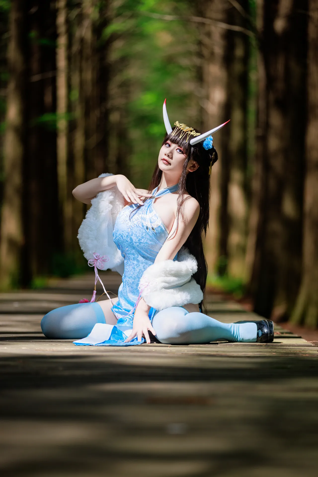 阿雪雪_yuki - 碧蓝航线 能代 旗袍-erohere9.webp