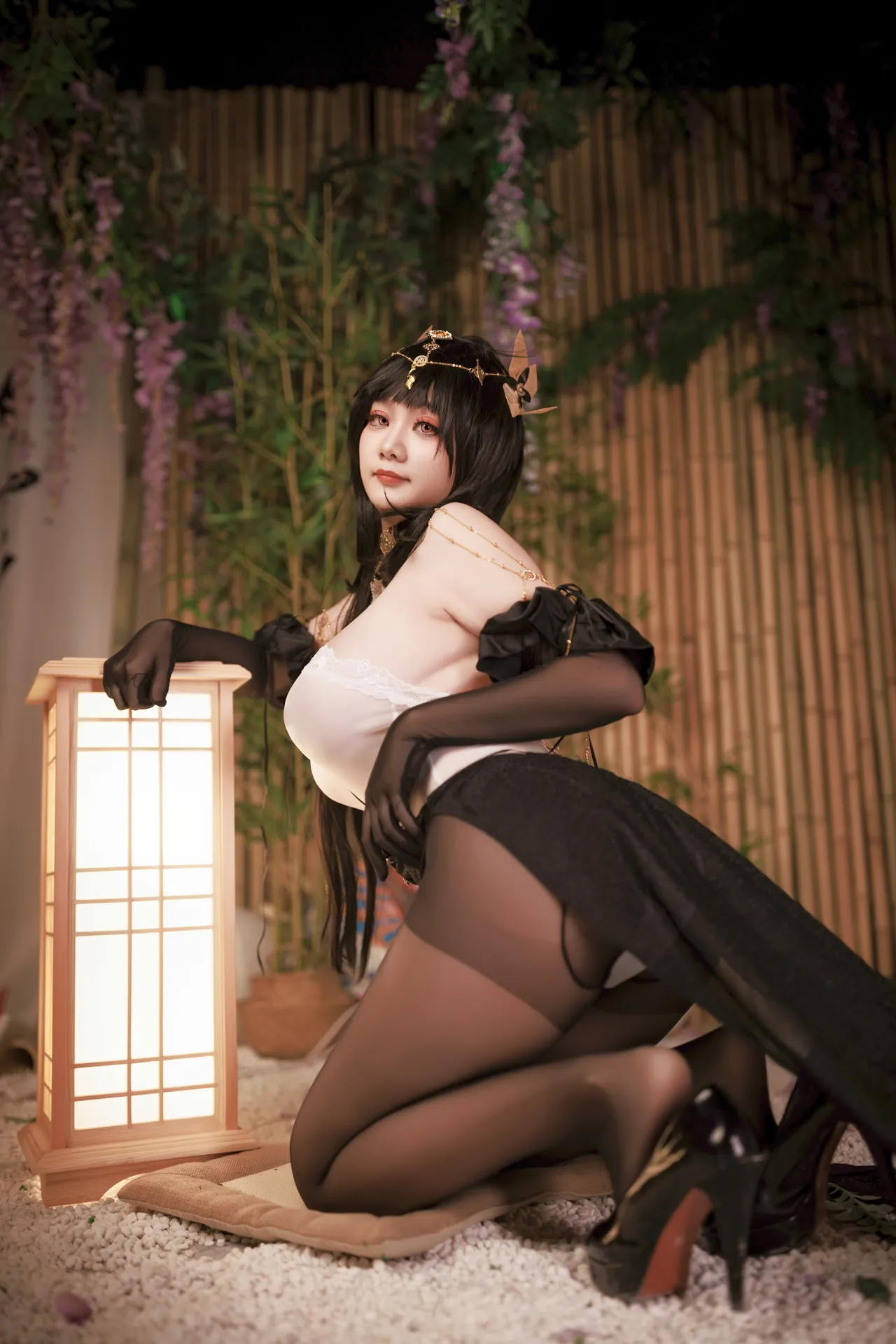 阿雪雪_yuki - 碧蓝航线 镇海 旗袍-erohere46.webp
