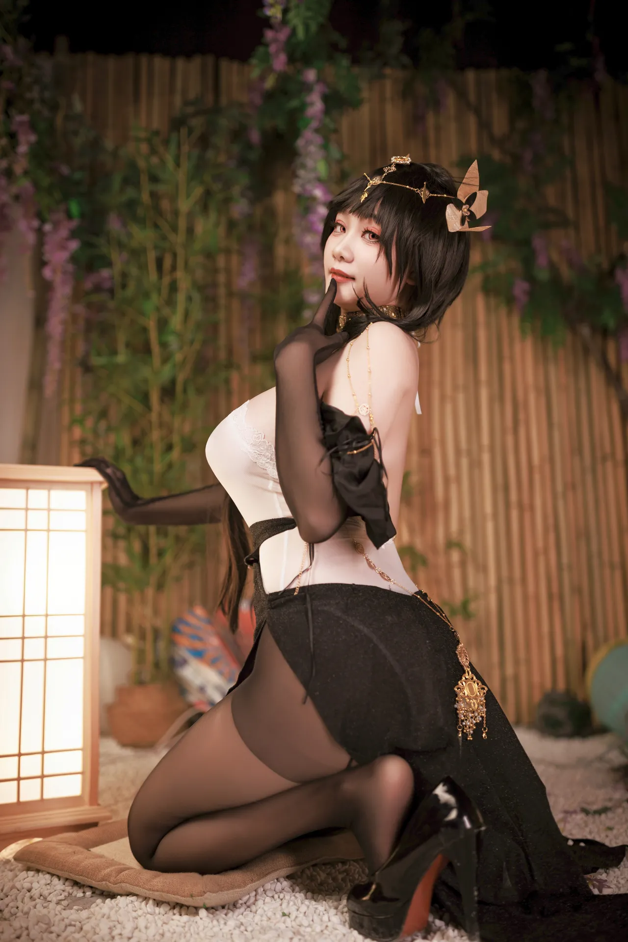 阿雪雪_yuki - 碧蓝航线 镇海 旗袍-erohere49.webp