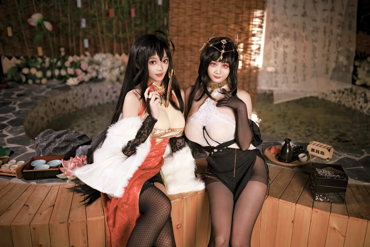 阿雪雪_yuki - 碧蓝航线 镇海 旗袍-erohere51.webp