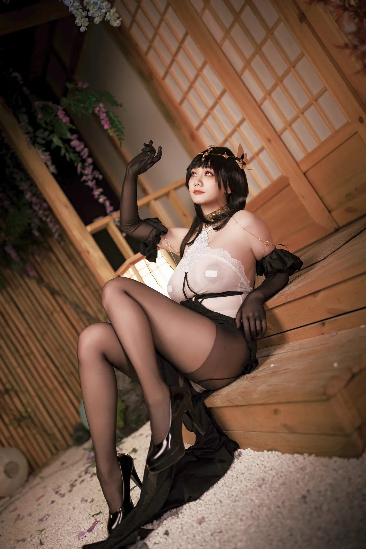 阿雪雪_yuki - 碧蓝航线 镇海 礼服-erohere12.webp