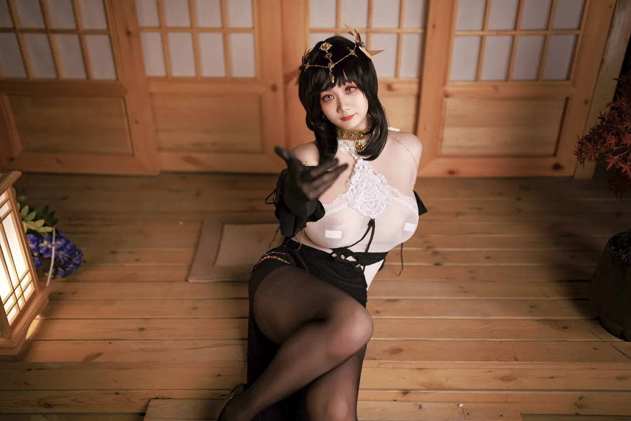 阿雪雪_yuki - 碧蓝航线 镇海 礼服-erohere16.webp