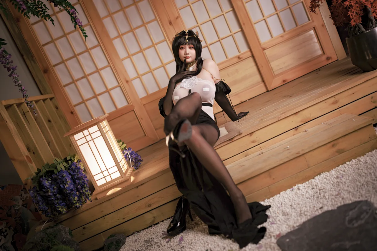 阿雪雪_yuki - 碧蓝航线 镇海 礼服-erohere23.webp