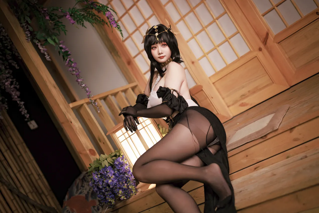 阿雪雪_yuki - 碧蓝航线 镇海 礼服-erohere28.webp