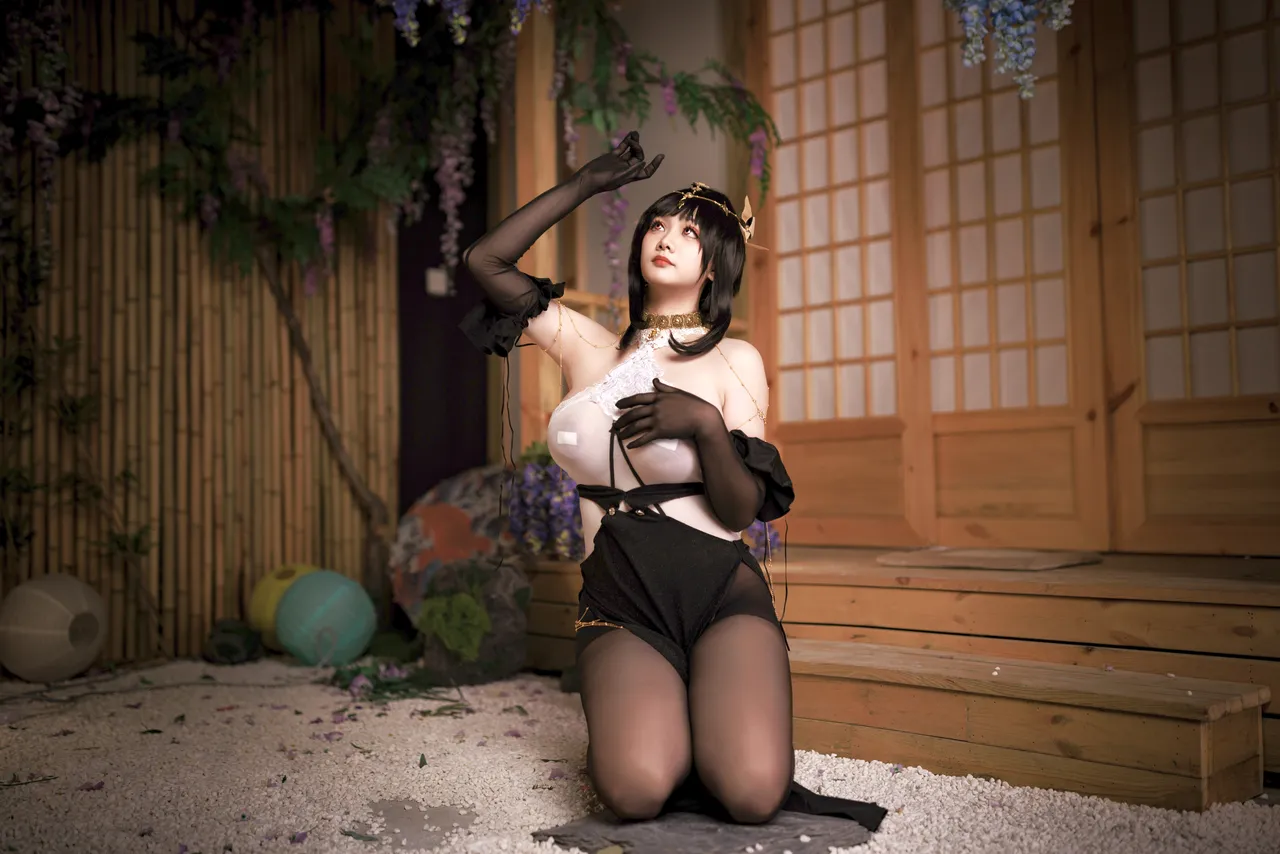阿雪雪_yuki - 碧蓝航线 镇海 礼服-erohere6.webp