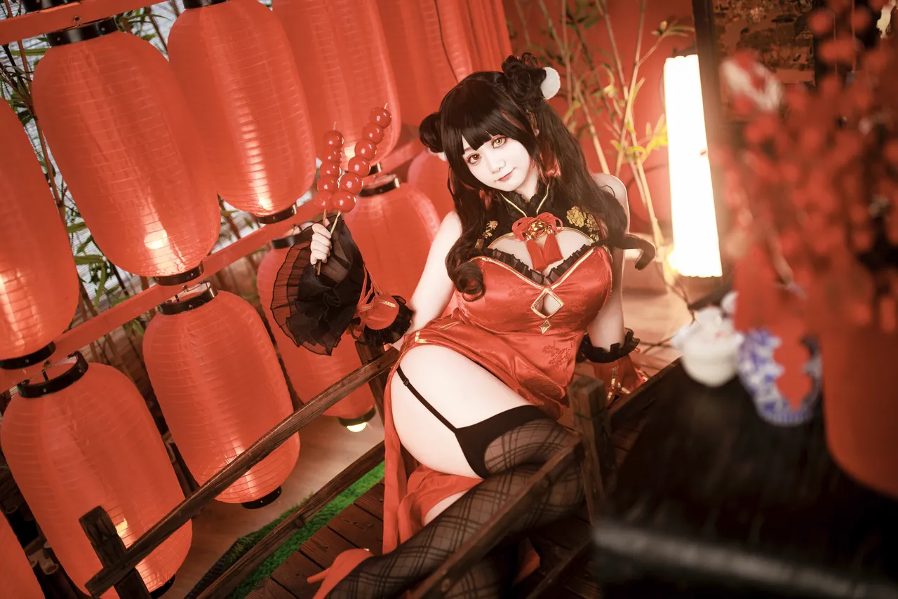 阿雪雪_yuki - 约会大作战 时崎狂三 新春-erohere25.webp