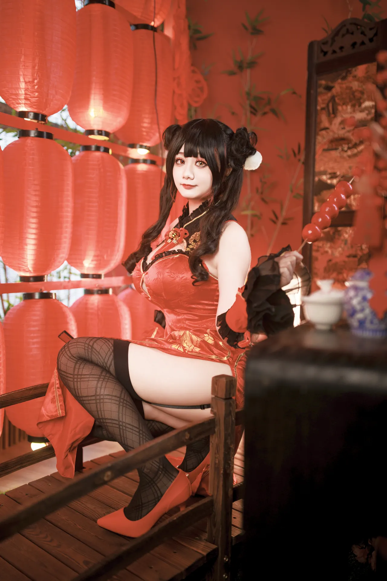 阿雪雪_yuki - 约会大作战 时崎狂三 新春-erohere5.webp