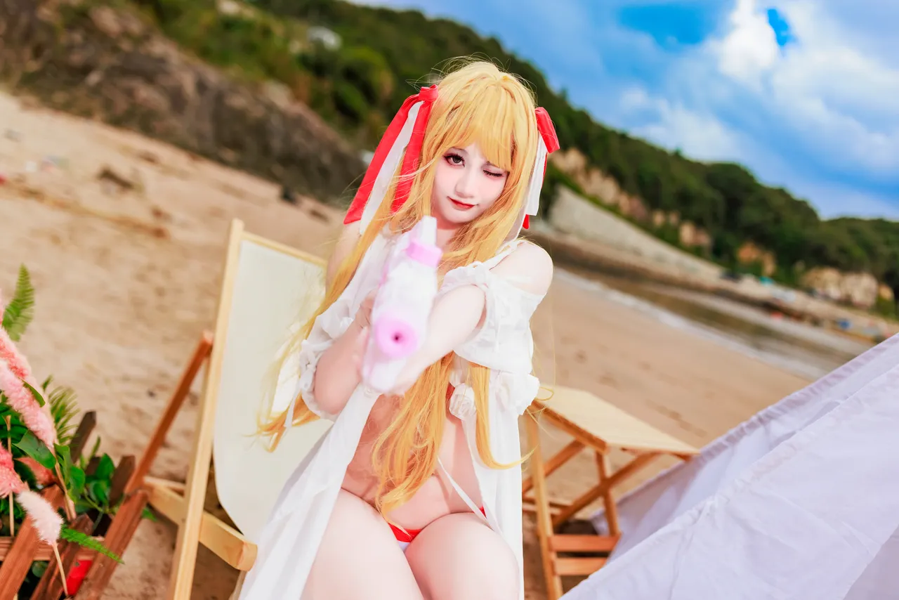 阿雪雪_yuki - FGO 尼禄 泳装-erohere101.webp
