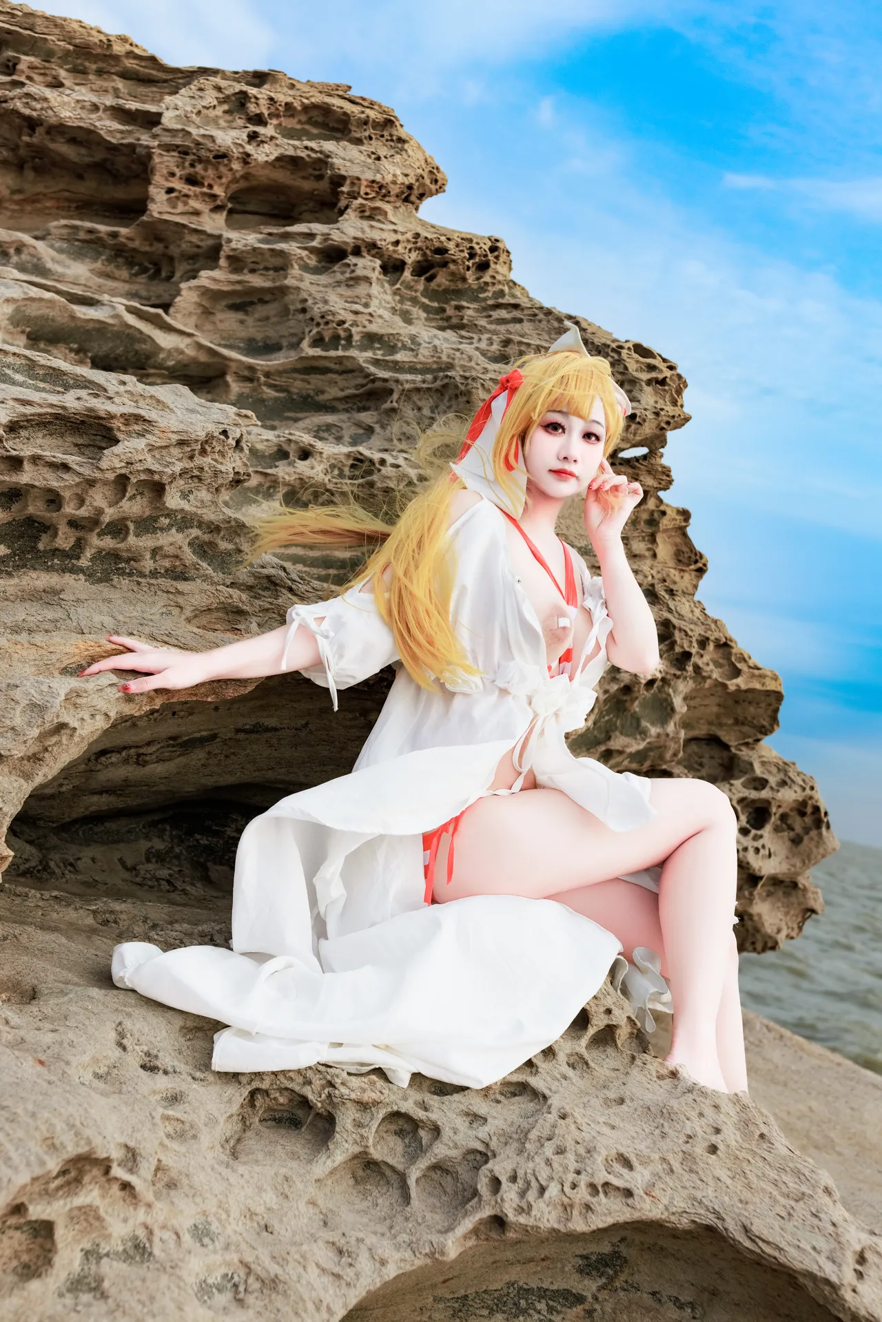 阿雪雪_yuki - FGO 尼禄 泳装-erohere2.webp
