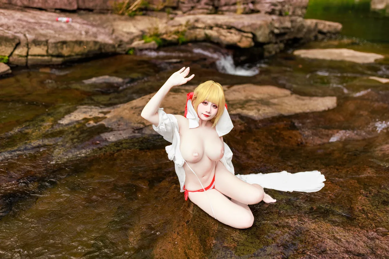 阿雪雪_yuki - FGO 尼禄 泳装-erohere23.webp