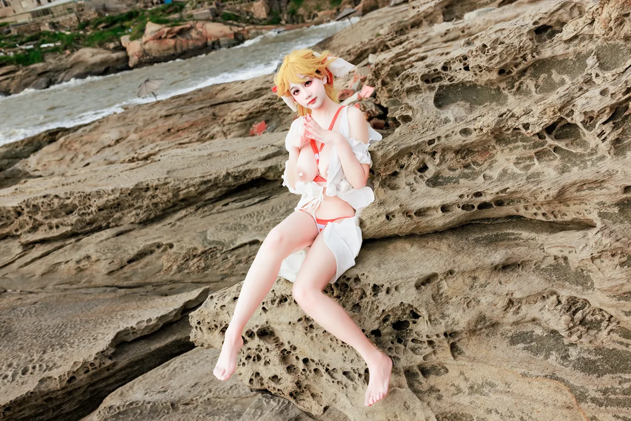 阿雪雪_yuki - FGO 尼禄 泳装-erohere4.webp