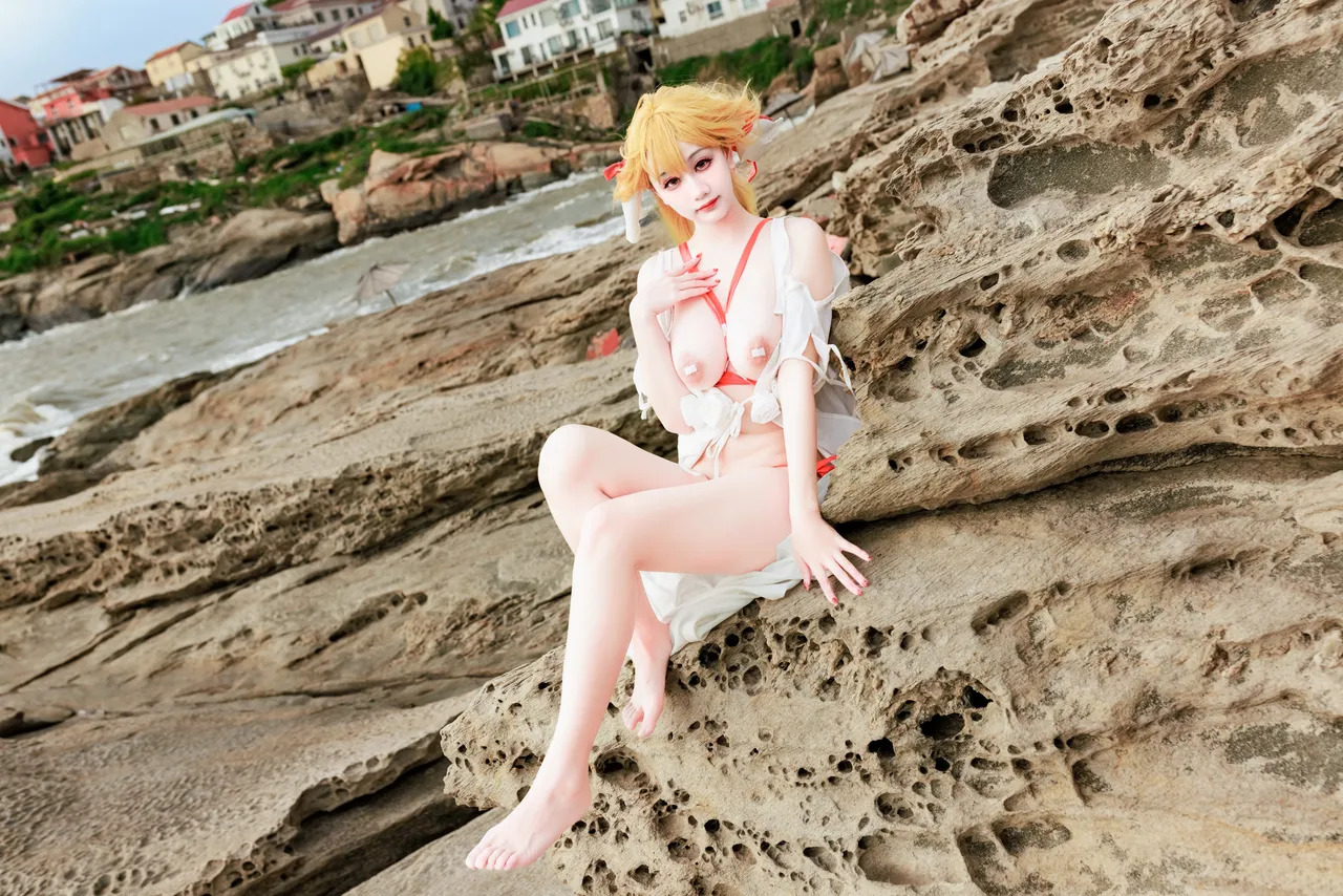 阿雪雪_yuki - FGO 尼禄 泳装-erohere5.webp