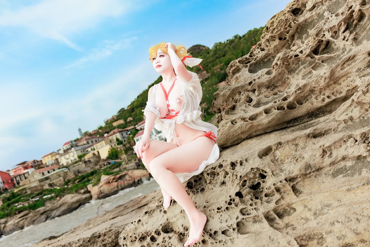 阿雪雪_yuki - FGO 尼禄 泳装-erohere6.webp