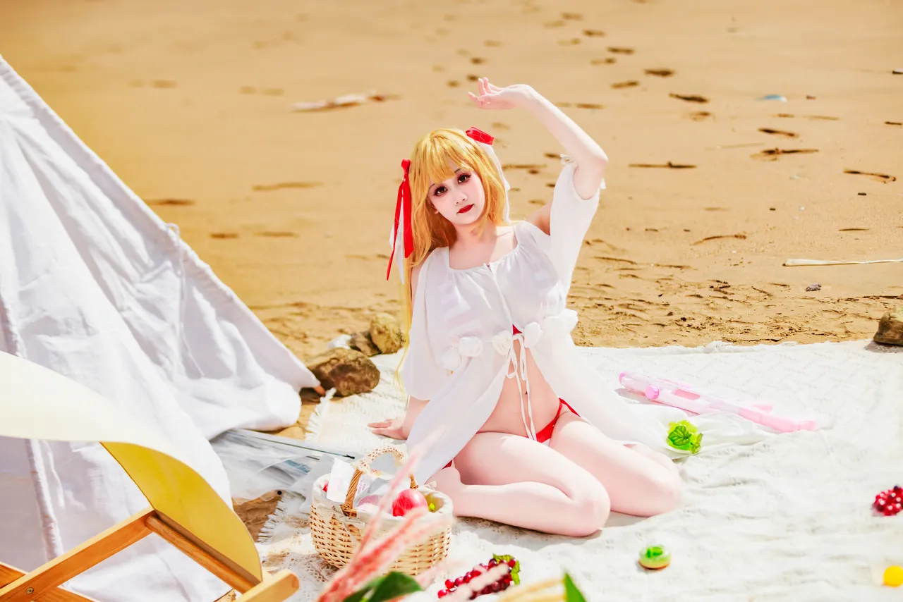 阿雪雪_yuki - FGO 尼禄 泳装-erohere75.webp