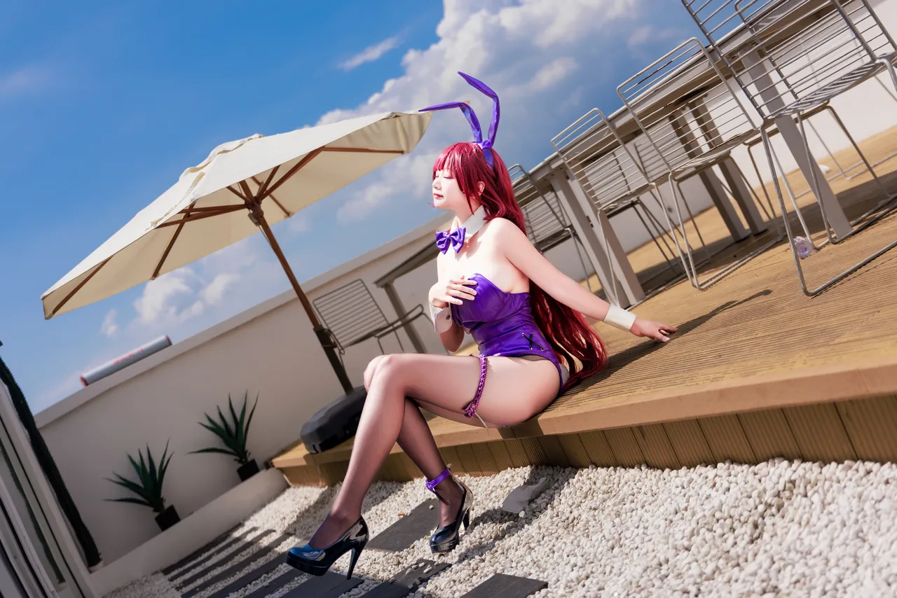 阿雪雪_yuki - FGO 斯卡哈 兔女郎-erohere95.webp